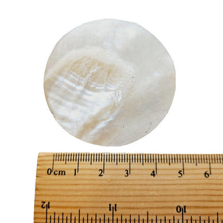 Mother of Pearl Disc Amazing Jewellery piece55x3mm 26gm Genuine Gems Gemstone G3