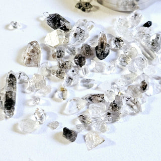 Genuine Herkimer Diamond Crystals Pendant Necklace Jewellery Genuine Openable