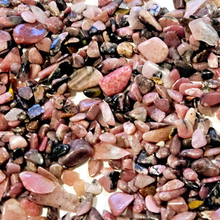 Rhodonite 50gm Australian Ethically collected Tumbled Genuine Gems Gemstone G7
