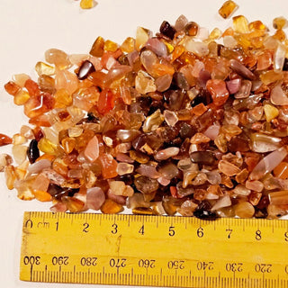 Carnelian 50gm Australian Ethically collected Tumbled Genuine Gems Gemstone G7