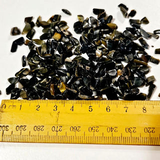 Blue Tiger Eye 25g Australian Ethically collected Tumbled Genuine Gemstone G7