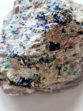 Stunning Specimen with Native Malachite and Azurite – 415g Natural Mineral G1
