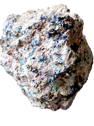 Stunning Specimen with Native Malachite and Azurite – 415g Natural Mineral G1