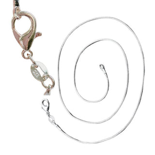1.0mm Superfine LONG SNAKE Chain - 925 Sterling Silver 45cm Australian