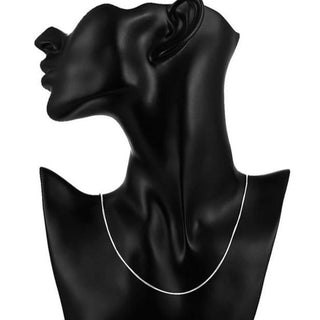 1.0mm Superfine LONG SNAKE Chain - 925 Sterling Silver 45cm Australian