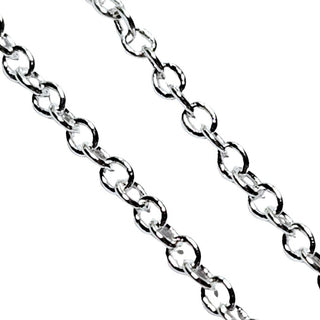 1.0mm Superfine LONG LOOP Chain - 925 Sterling Silver 45cm Australian