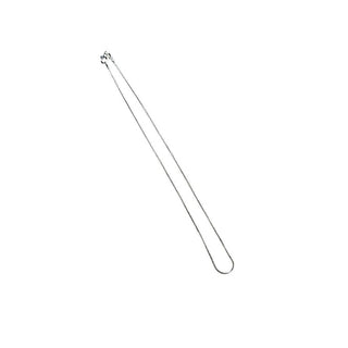 1.0mm Superfine LONG LOOP Chain - 925 Sterling Silver 45cm Australian