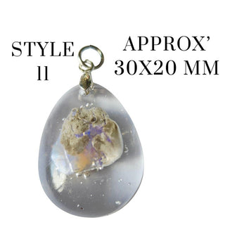 Opal & Resin Pendant Australian Genuine Natural Jewellery RRP $90 Raw opal