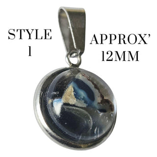 Opal & Resin Pendant Australian Genuine Natural Jewellery RRP $90 Raw opal