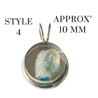 Opal & Resin Pendant Australian Genuine Natural Jewellery RRP $90 Raw opal