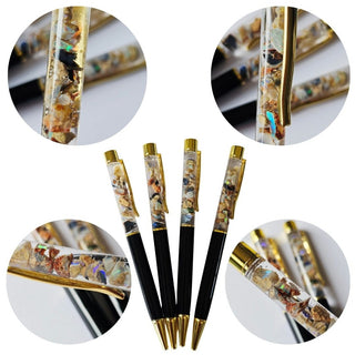 Opal Pen Australian Genuine Natural Not enhanced RRP $160 Raw opal Hand made