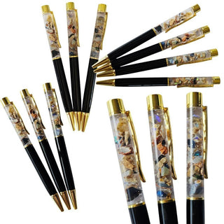 Opal Pen Australian Genuine Natural Not enhanced RRP $160 Raw opal Hand made