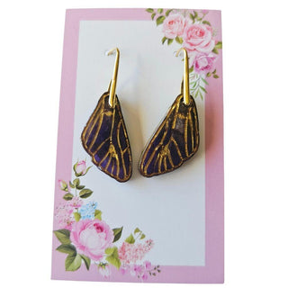 Fairy Wings Resin Earrings Aust' Hand Made Jewellery Artist Created