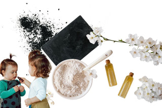 Activated Charcoal and Baby Powder Soap Cleansing Bar (WS Available)