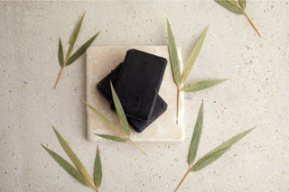 Activated Charcoal and Floral Essential Oils Soap Cleansing Bar (WS Available)