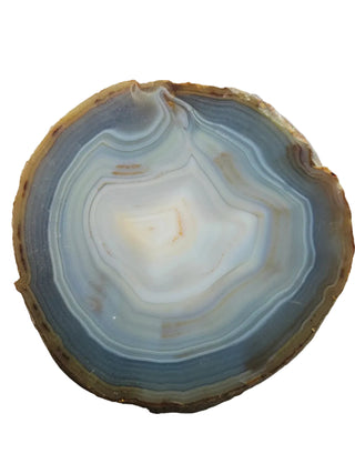 Huge Polished Agate Geode Half Natural Banded Gemstone 1840g 140mm G2