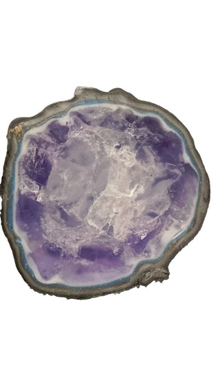 Geode Amethyst Specimen Soap Bar  Large Size (WS available) Gift Boxed + Stand