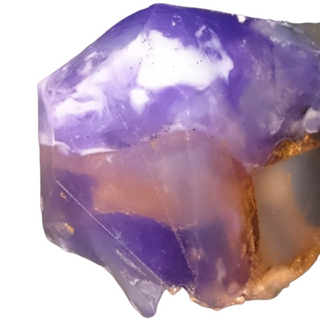 Amethyst Specimen Soap Bar  Large Size (WS available) Gift Boxed + Stand