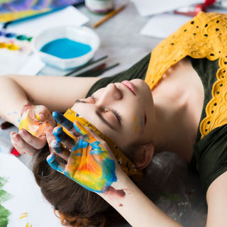 Art Therapy Session with Lesley (Please read description)