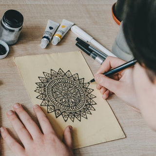 Art Therapy Session with Lesley (Please read description)