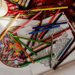 Art Therapy Session with Lesley (Please read description)