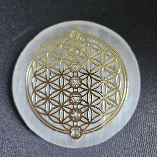 Chakra Alignment Energy Disc (Selenite)