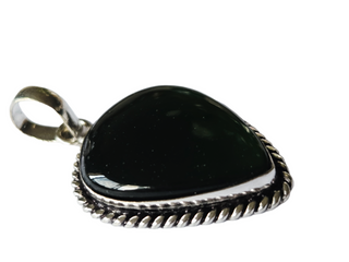 Aventurine Sterling Silver Pendant 1 Natural Stone Handcrafted Jewelry Genuine Gemstone Necklace (Copy)