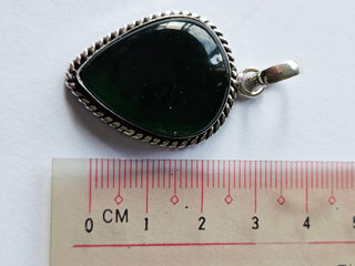 Aventurine Sterling Silver Pendant 1 Natural Stone Handcrafted Jewelry Genuine Gemstone Necklace (Copy)