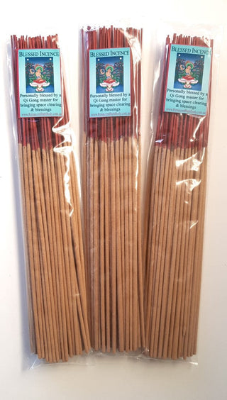 Blessed Incense Sandalwood Qi Gong Reiki Smudge Space Clearing Healing