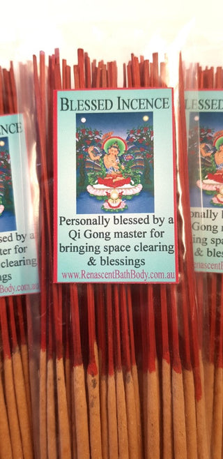 Blessed Incense Sandalwood Qi Gong Reiki Smudge Space Clearing Healing