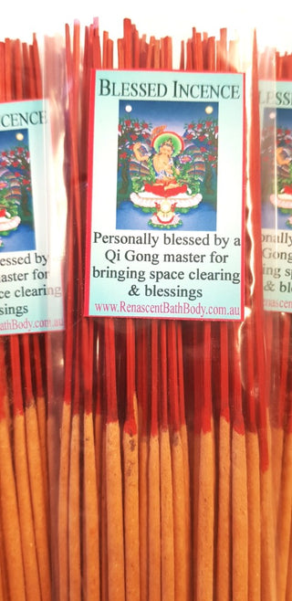 Blessed Incense Sandalwood Qi Gong Reiki Smudge Space Clearing Healing