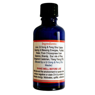Blessings Spritzer Qi Gong Feng Shui Space Clearing Gem Essence 50ml