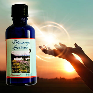Blessings Spritzer Qi Gong Feng Shui Space Clearing Gem Essence 50ml