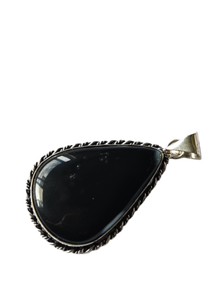 Botswana Agate Sterling Silver Pendant Natural Stone Handcrafted Jewelry Genuine Gemstone Necklace