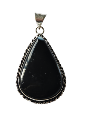 Botswana Agate Sterling Silver Pendant Natural Stone Handcrafted Jewelry Genuine Gemstone Necklace