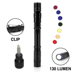 REPLACEMENT PARTS For: Crystal Light Balancing Torch, Colour Discs, Crystal Tip, Maglite Globes, Box