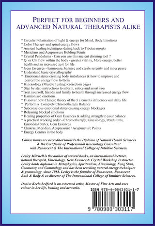 Crystal Light Balancing Chromotherapy Workbook Disc PDF Digital Colour Therapy