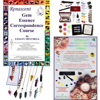 Gem Essences + Crystal Light Balancing + Pendulums Courses VALUE PACK