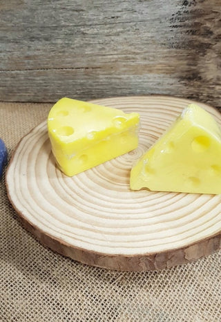 Cheese Soap Bar Realistic Size bar (WS available) Gift Boxed + Stage Fruity fragrance