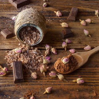 Chocolate Indulgence Aromatherapy Bathing Salts Decadent • Sensual • Pure Fragrance Infused Bathing Ritual