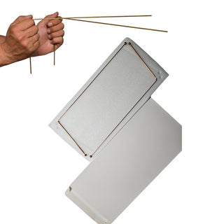 Dowsing Divining Rods x2 Ball End Sheath Handle Boxed Geomancy Auric Work