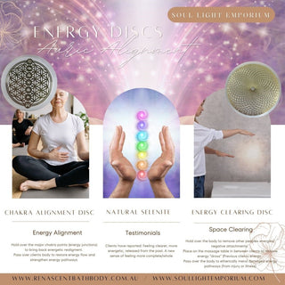 Chakra Alignment Energy Disc (Selenite)
