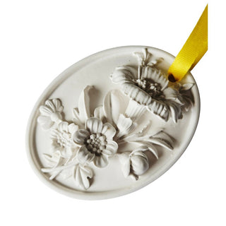 Daffodil Daisy Fragrance Diffuser Aroma Stone – Handmade Hydrostone + Essential Oil