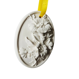 Daffodil Daisy Fragrance Diffuser Aroma Stone – Handmade Hydrostone + Essential Oil