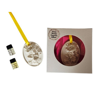 Daffodil Daisy Fragrance Diffuser Aroma Stone – Handmade Hydrostone + Essential Oil