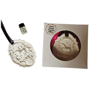 Carousel Horse Fragrance Diffuser Aroma Stone – Handmade Hydrostone + Essential Oil