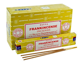 Frankincense Incense Sticks 15g Satya Sacred Ritual Masala Meditation Spiritual Purifying