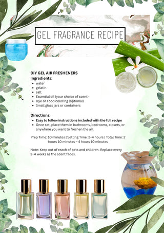 Gel Fragrance Recipe (Free)