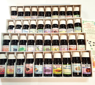 Crystal Light Balancing Gem Essence Kit 20 x 10ml Stock Blended Boxed