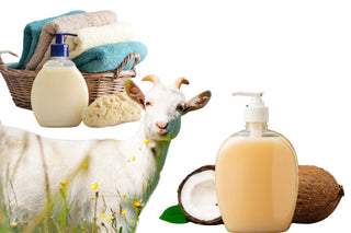 CASTILE GOATS MILK Liquid Soap Base - Ready to Use - Creamy, Nourishing